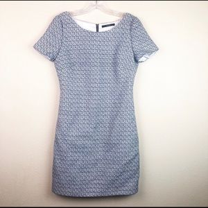 Tahari tweed shift dress